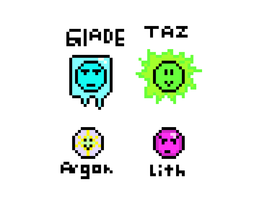 [7729e6] Gladite, Tazmaine, Argonume, and Lilitho
