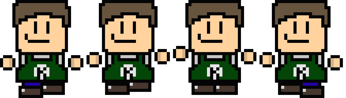 [54cec1] Gary Jump sprite