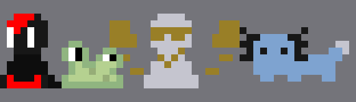 [8cf262] 4 out of 7 sprites I've ever had