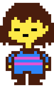 Frisk overworld sprite
