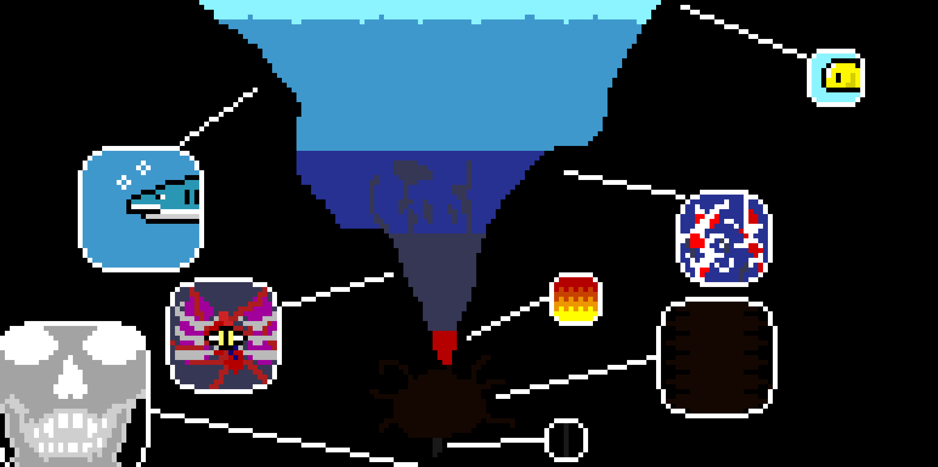 [9664c4] Depths of the ocean of Terraria