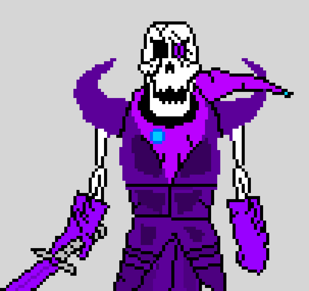 [9664c4] Hardfell Papyrus(my take)(improved sprite)