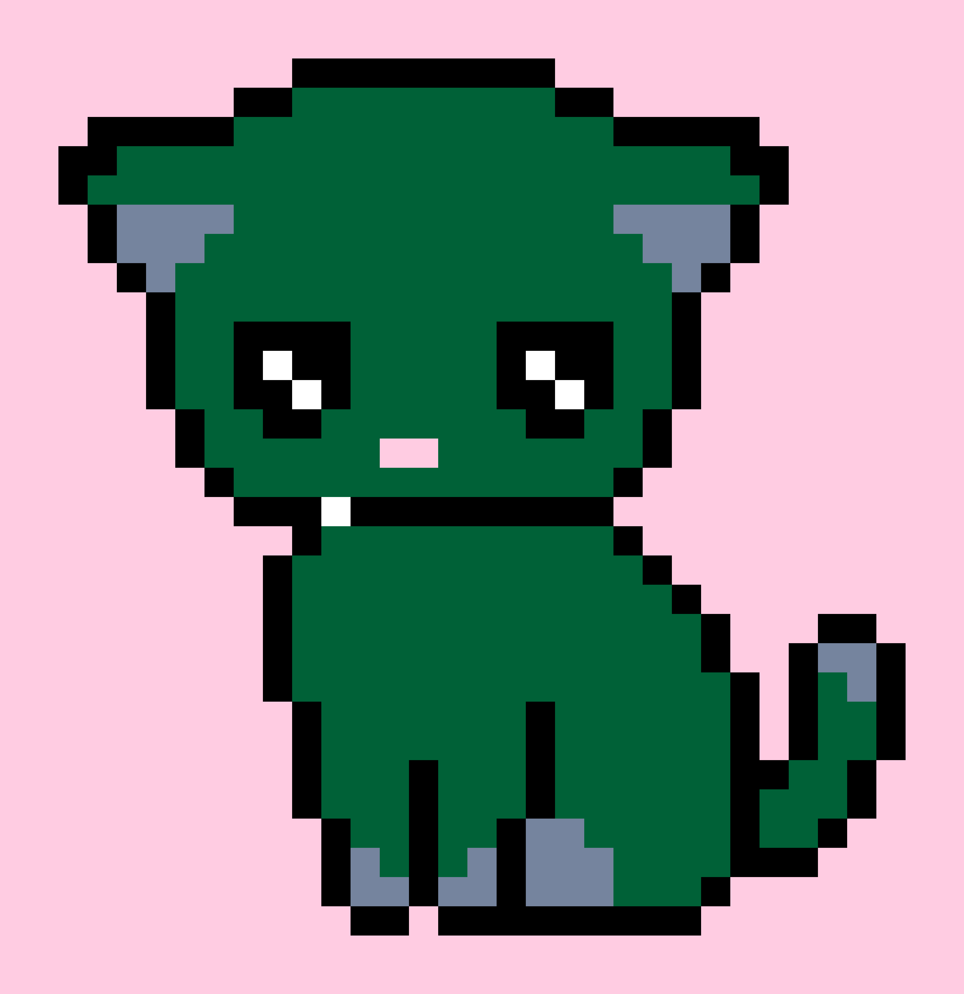 [9664c4] Pixel Cat