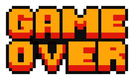 [01bcc3] game over pixel