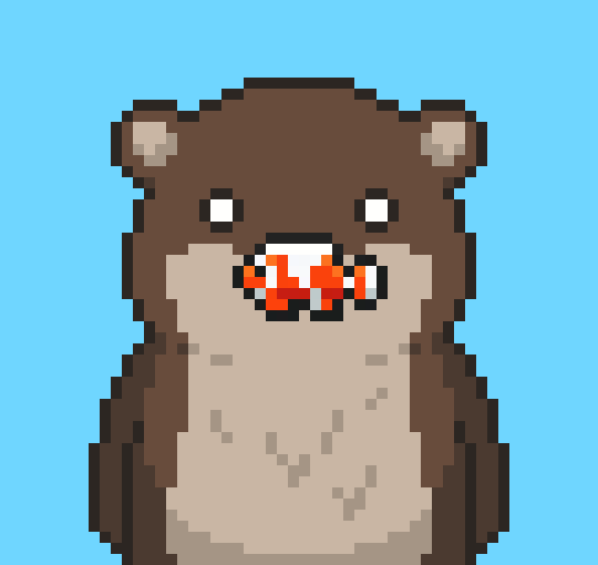 [4c3d3b] Otter Fish
