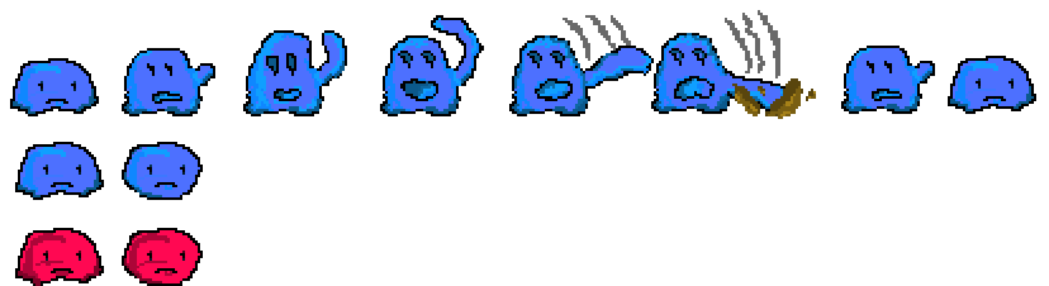 [9e05fd] Blue slime