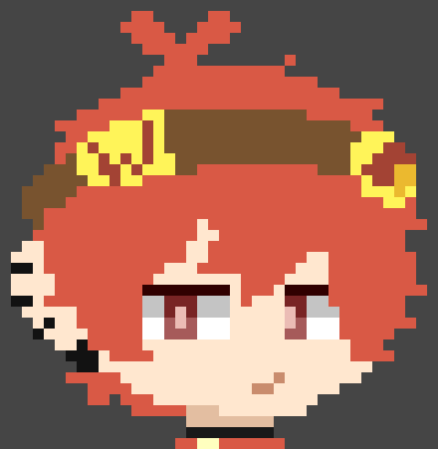 [8a4554] fgluffy hair