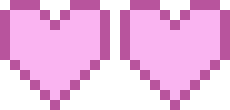 [9664c4] 2 hearts
