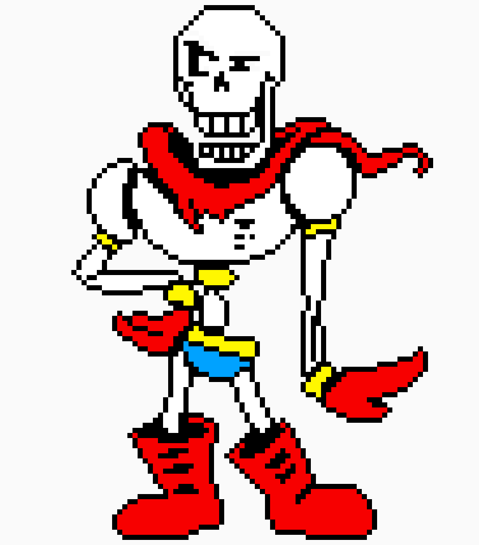 [5915ed] Undertale Papyrus sprite