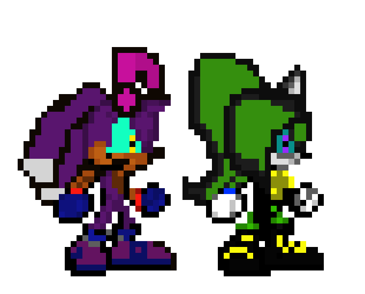 [e99e15] preoal the hedgehog and silcoe the racoon