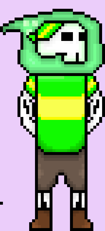 *Data Chara forms from air.*