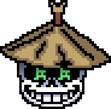 [e0d617] Samurai Green Head Icon v2