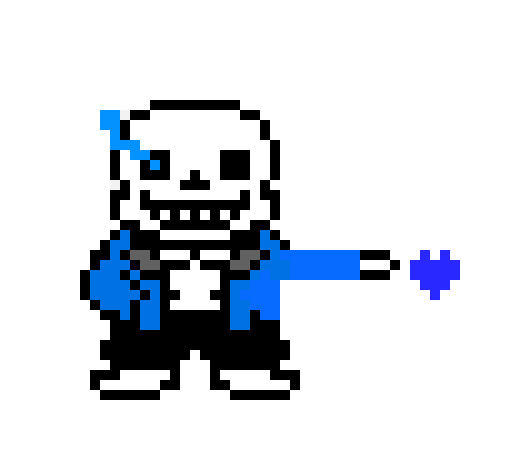 [9664c4] UnderTale - Sans sprite sheet(isaac)