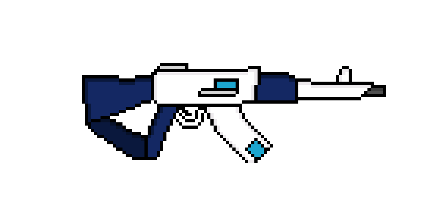 [98bc3e] futuristic gun for game jam