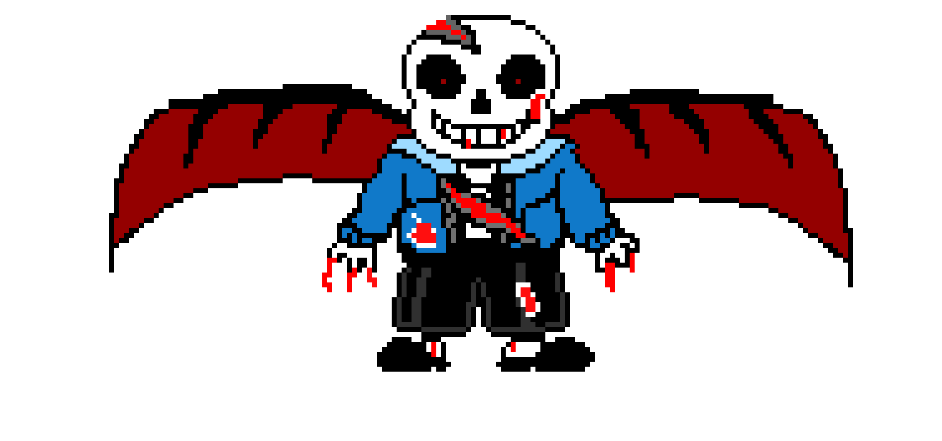 [87ef36] even even Sans Sprite