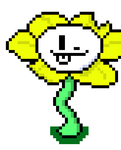 [7c78a2] eh, he looks scary. Good luck Chara *goes into the ground*