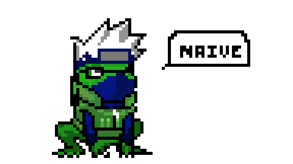 [9664c4] Kakashi pixel art 