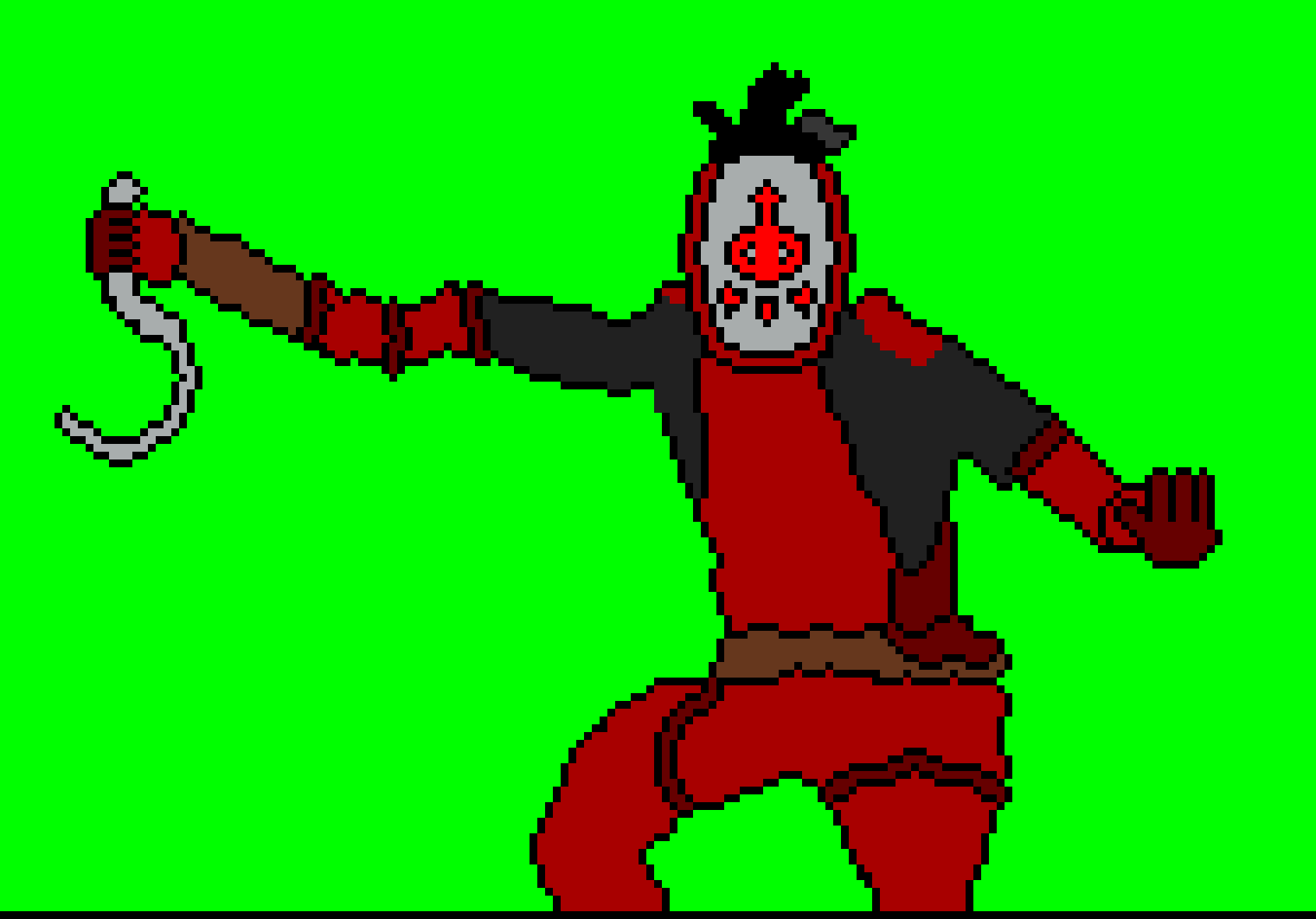 [bfdd1f] *Appears.* HAHAHA!!! I kind of look like Zelda`s version of Deadpool, don`t I...?