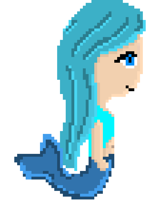 [9664c4] Mermaid - Blue