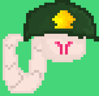 [741690] look, you dirts scumbag double crossing craptosh, My men have the decency to refrain from sprite stealing from there personal enemies, and I know your no soldier, and I know you dont really care, but please, At least TRY to rethink what lead up to this moment. I know you have it in you to change! -Ben
