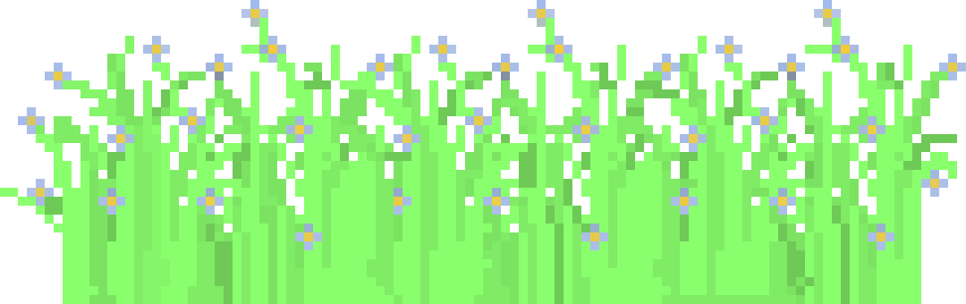 [c2e963] Grass and flowers