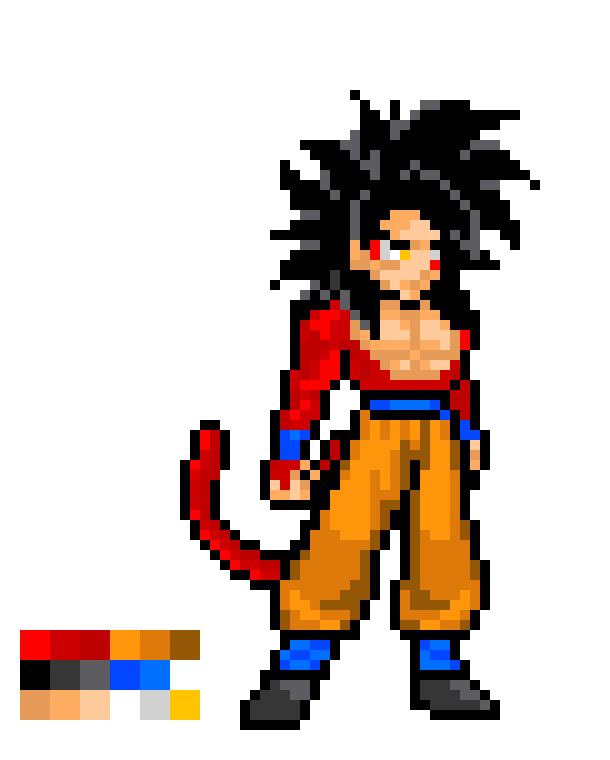 [993fcc] Lunar Saiyan Goku