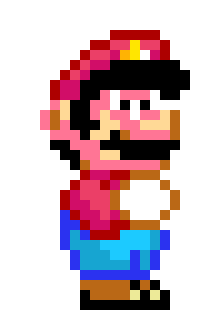 16-Bit Mario Very Angry