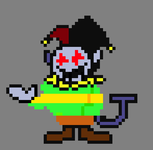 Jevil as Chara