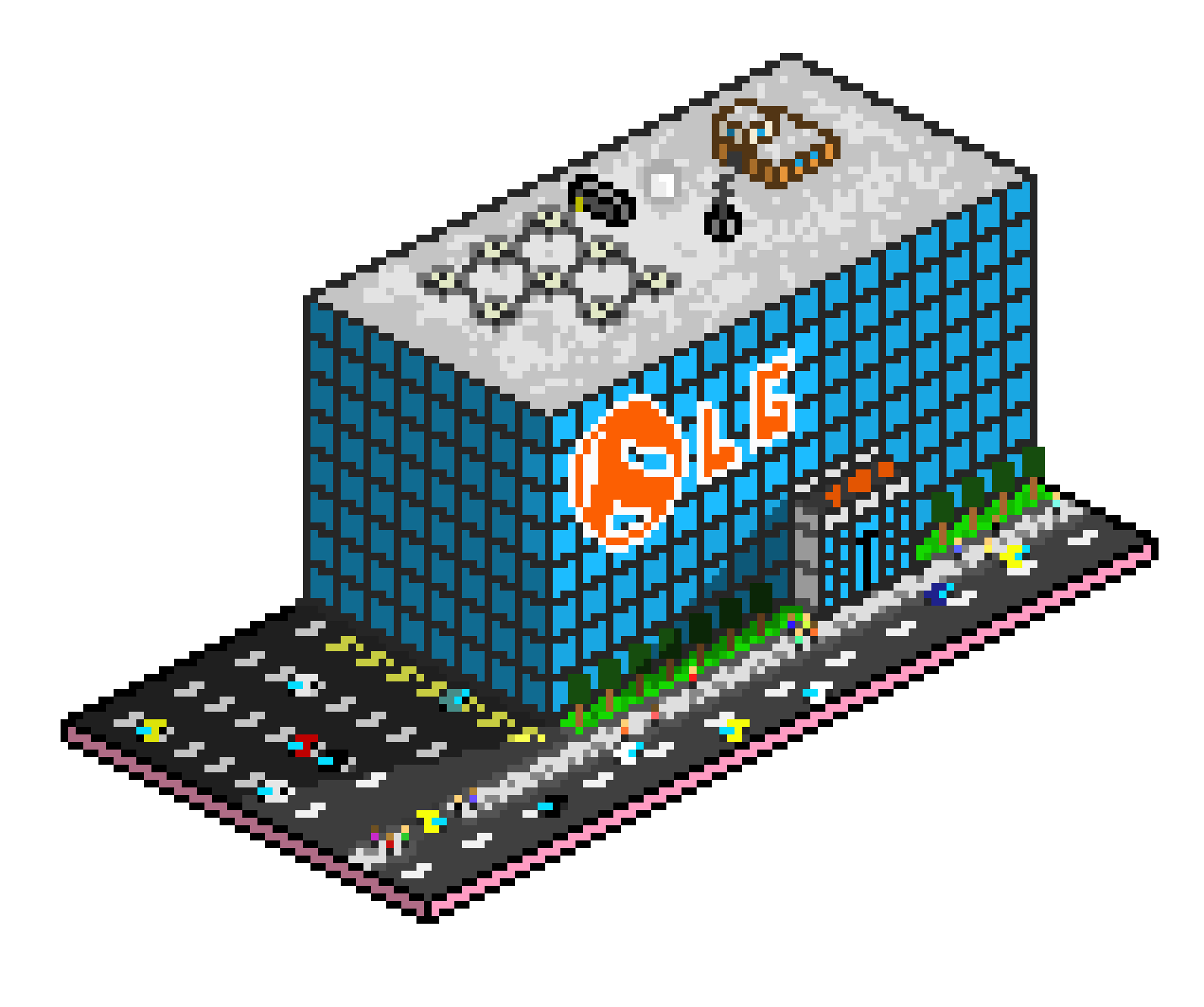 [68b158] Isometric Pixel Art - 1 - S3