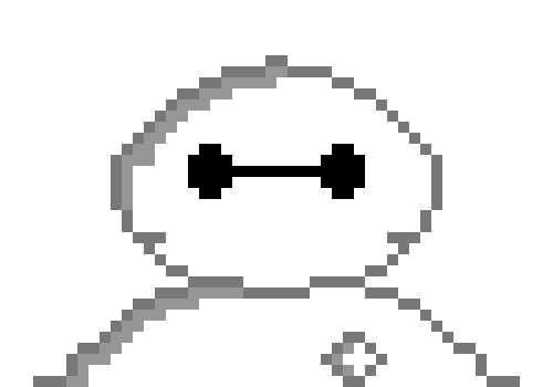 [9664c4] Baymax Pixel Art (Marcus)