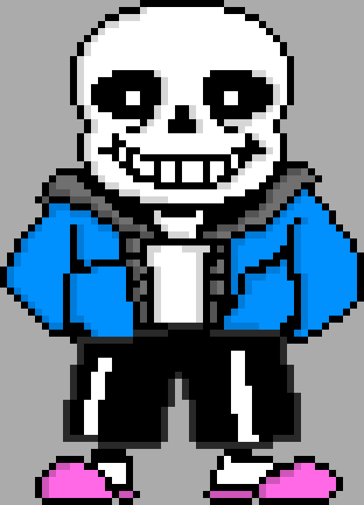 Undertale Sans Sprite (colored