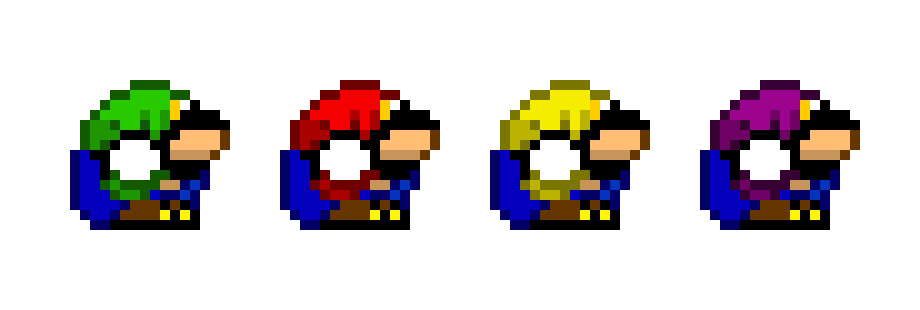 Super Mario World Pixel Art