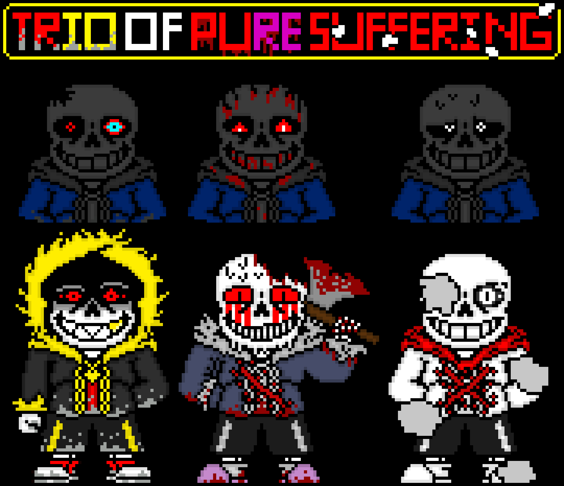 [e8cb42] Remaster! Trio Of Pure Suffering Phase 2