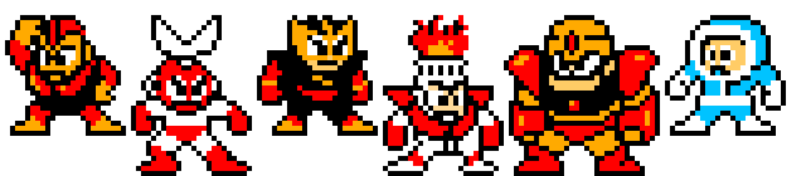 [9664c4] Megaman spritestuff