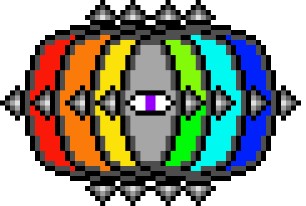 HyperTale Omega Flowey Dentata Head Sprite