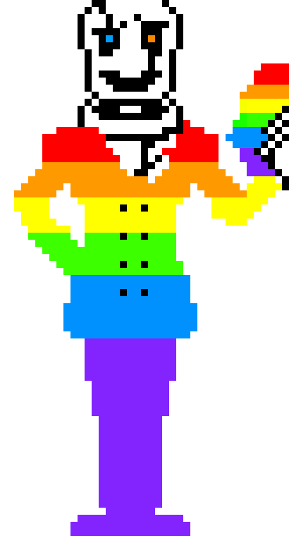 rainbowtale Gaster sprite