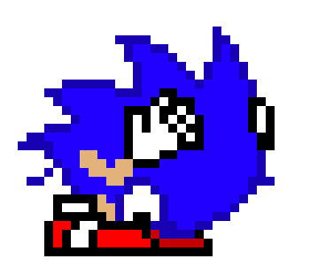 (Gets ready to start spindashing)