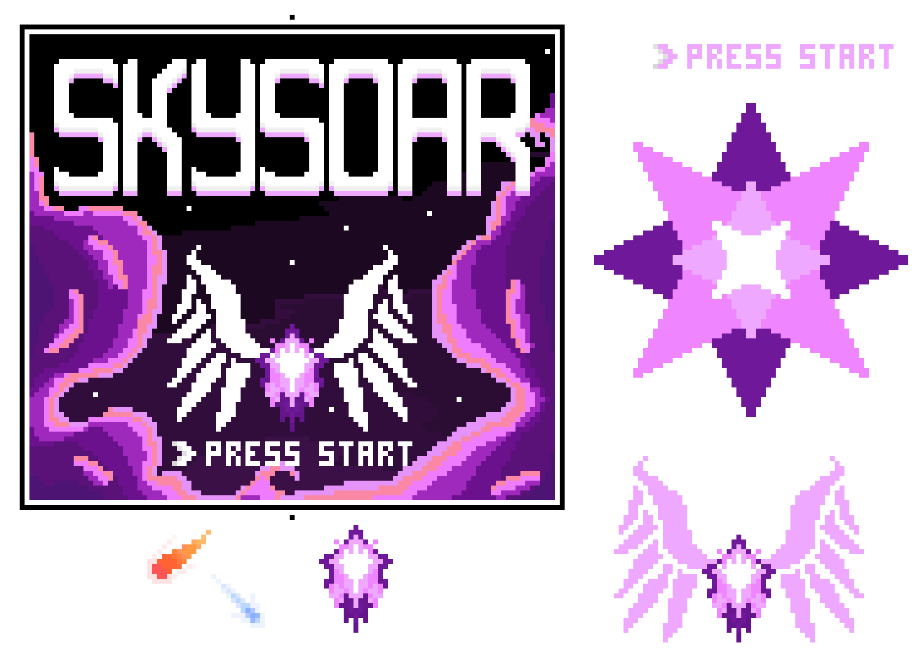 [9664c4] SkySoar all art
