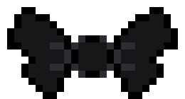 [9664c4] Black bow
