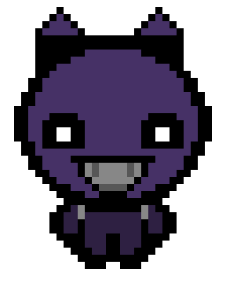 [074e68] Shadow Cat as a TBOI Character.