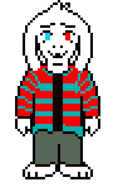 [42512f] Undertale - Asriel Sprite