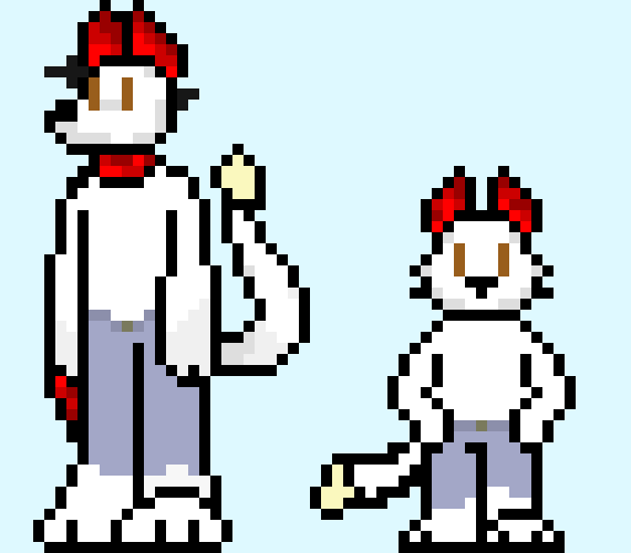 Terrie, and Kinder Terrie, over world sprites