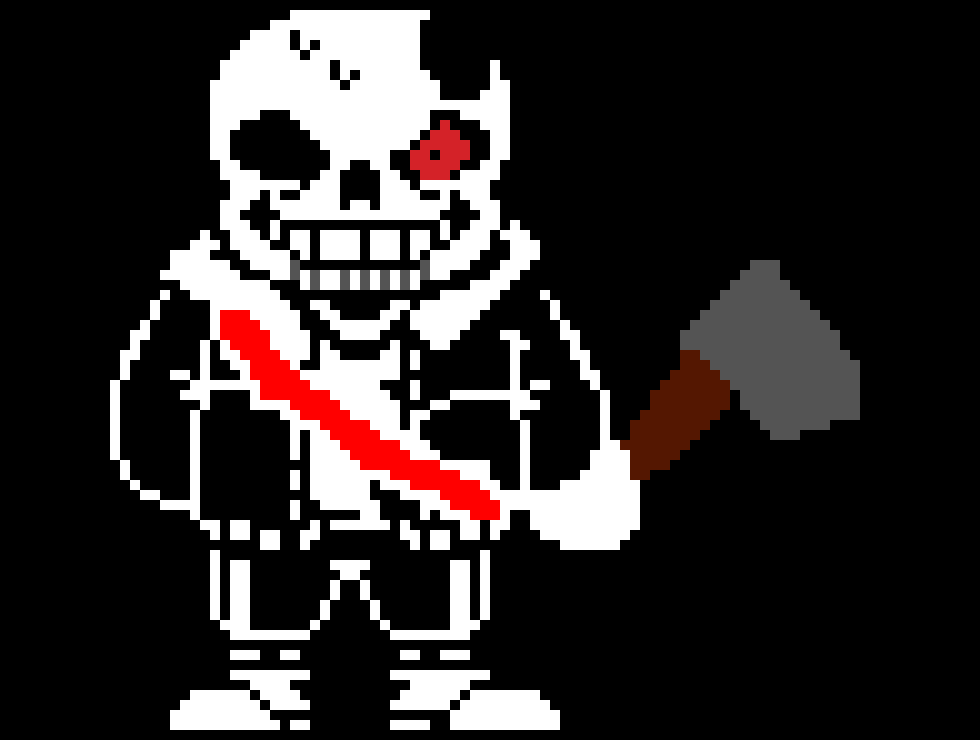[7b43fa] Horrortale Last Starvation Sans Sprite (Phase 2)