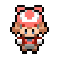 [9664c4] Pokémon Sapphire female protag overworld sprite