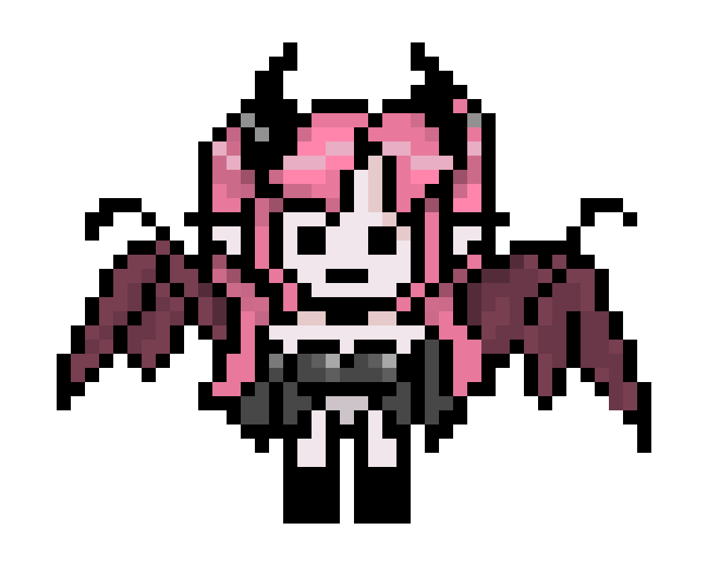 [8986dd] danganronpa pixel sprite base