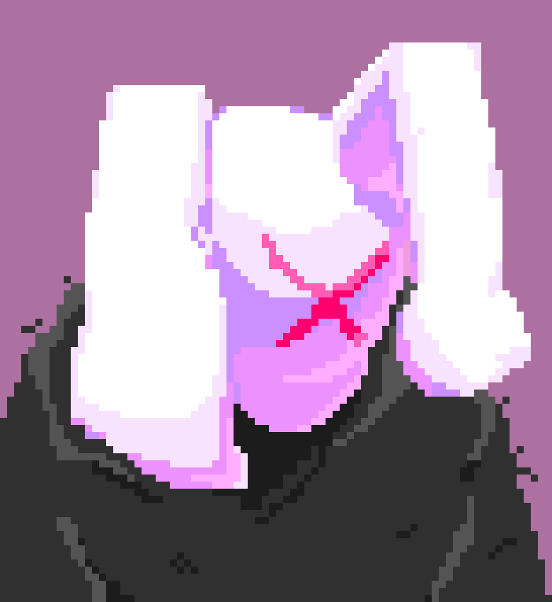 [90dac8] dont just use one type of shading universally. When you used it on face and hair, its more natural skin has a rubbery texture, but if the clothing had that same texture but is more wrinkly, you need shading to reflect the dimensions and surface accordingly. tldr; add texture, which is just differences in how light bounces off the material