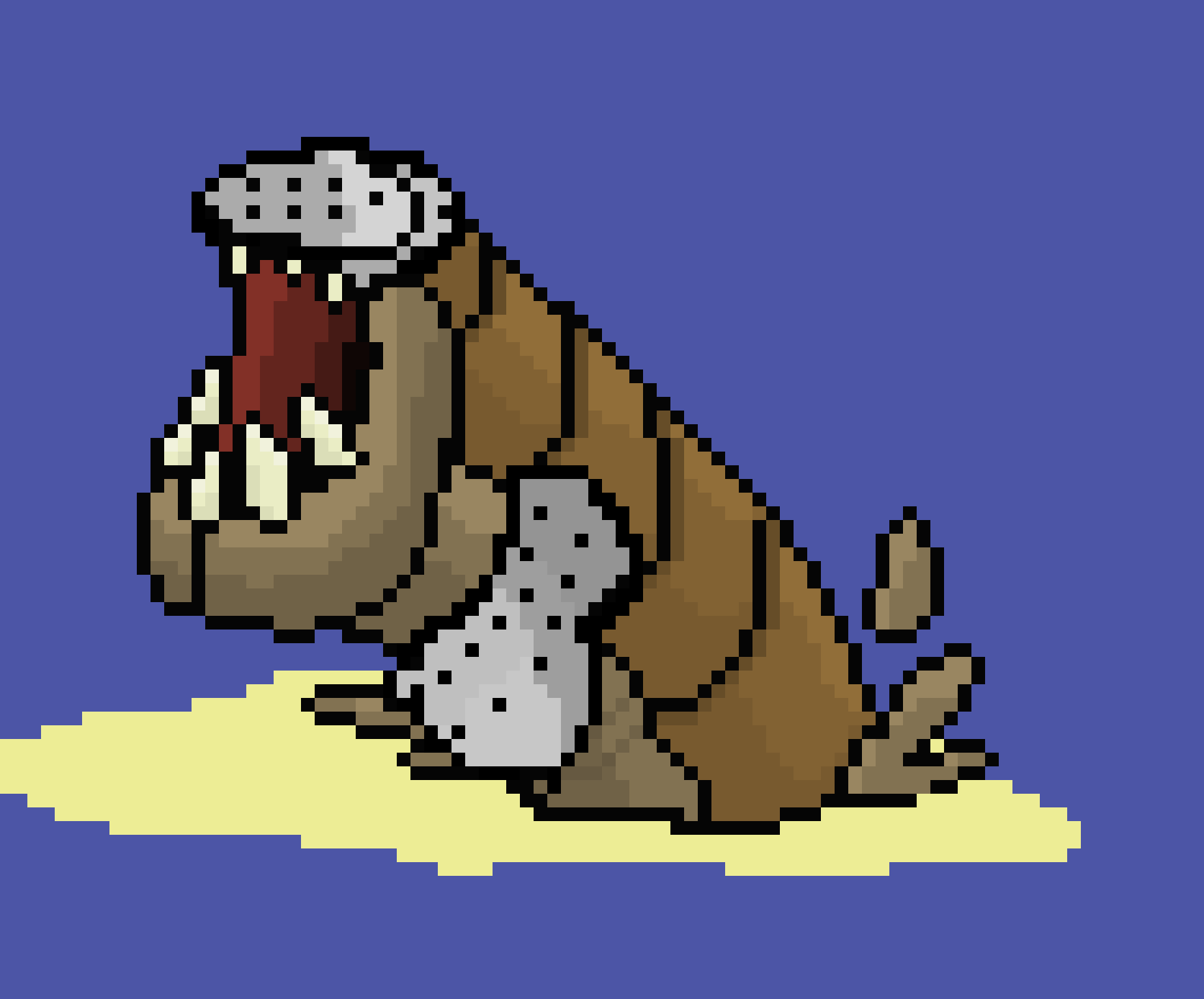 [9664c4] Tamed armored skeilar sandworm
