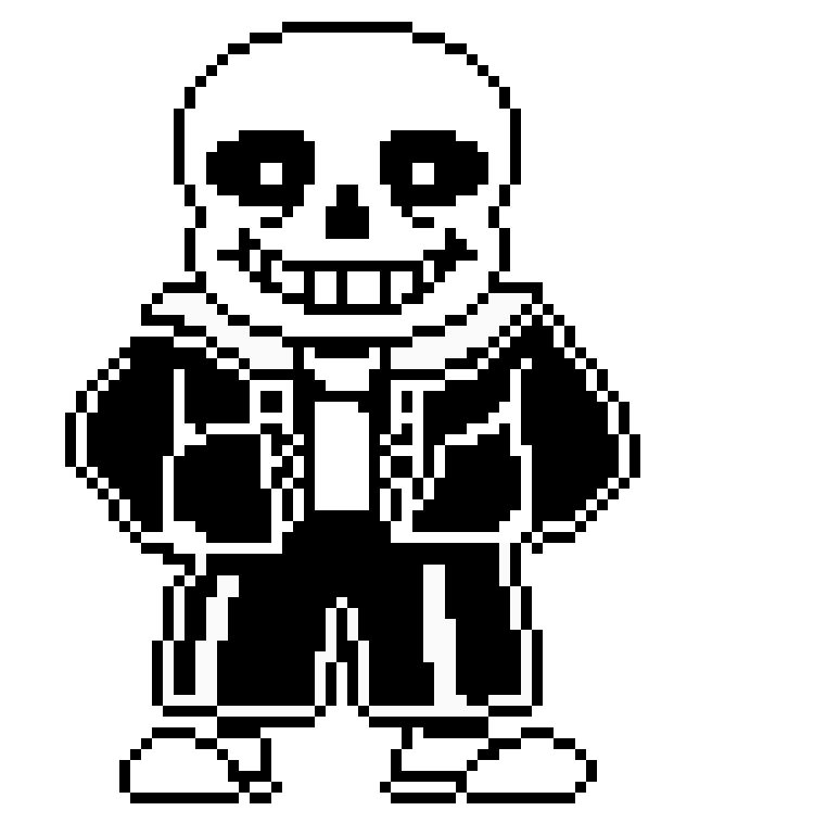 [d082ec] Sans Sprite (not mine i just fixed it credit to whoever made if u use my fixed sprite u don't have to ask or credit me)