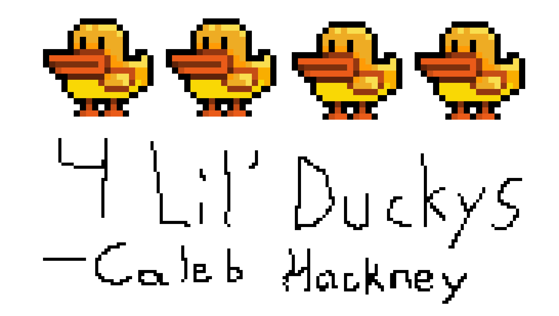 [9e2155] 4 Lil Duckys