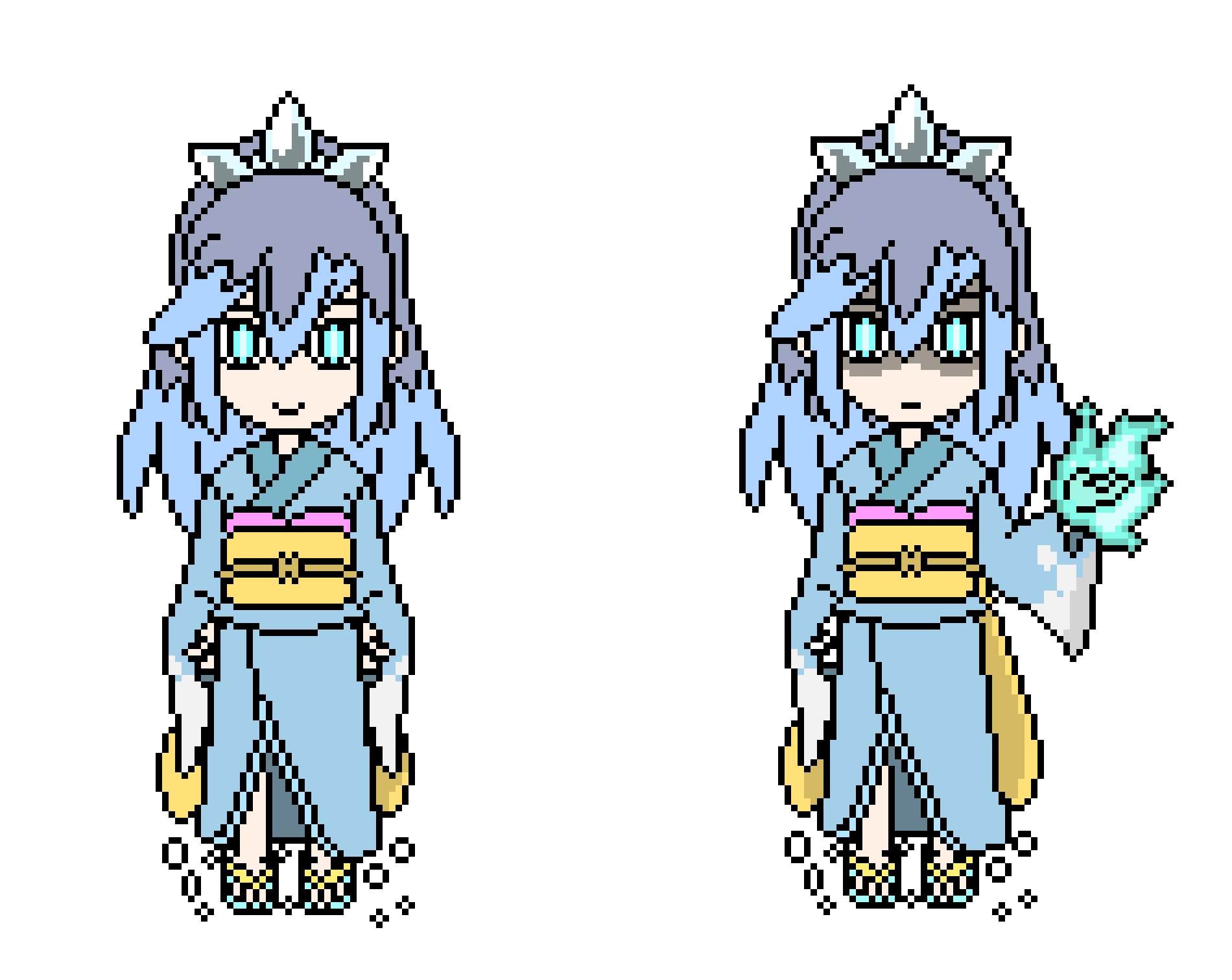 Done. there could be some shading i'll do later, because there's shading on the OG sprite